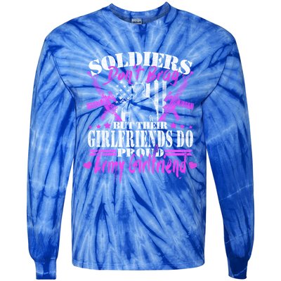 Soldiers Don't Brag Proud Army Friend Gift Military Lovers Gift Tie-Dye Long Sleeve Shirt