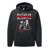 Social Distortion Ball And Chain Performance Fleece Hoodie