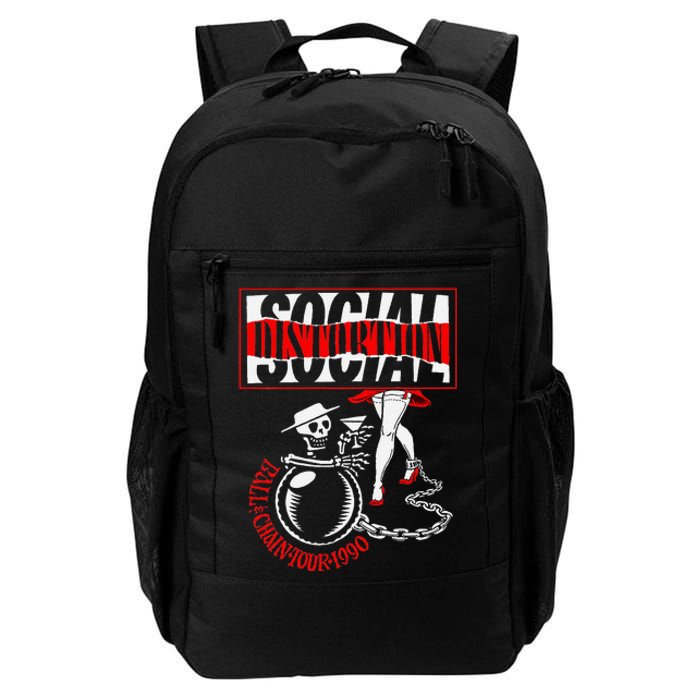 Social Distortion Ball And Chain Daily Commute Backpack