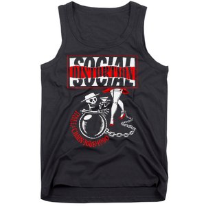 Social Distortion Ball And Chain Tank Top