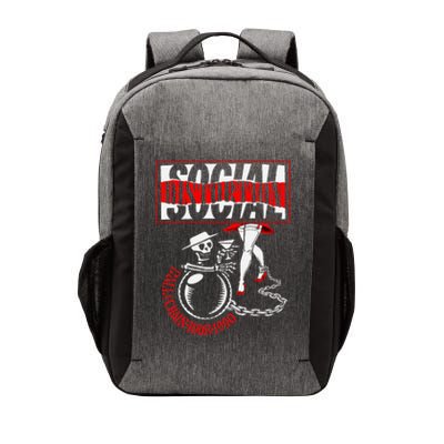 Social Distortion Ball And Chain Vector Backpack