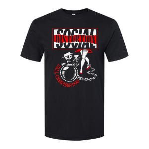 Social Distortion Ball And Chain Softstyle CVC T-Shirt