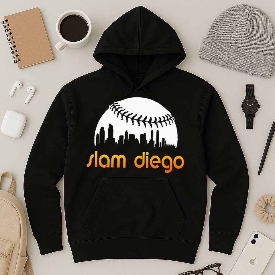 Slam Diego Baseball Fan Hoodie
