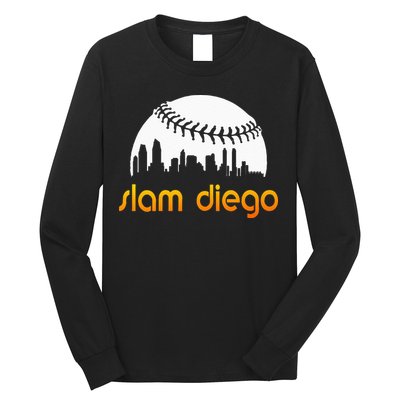 Slam Diego Baseball Fan Long Sleeve Shirt