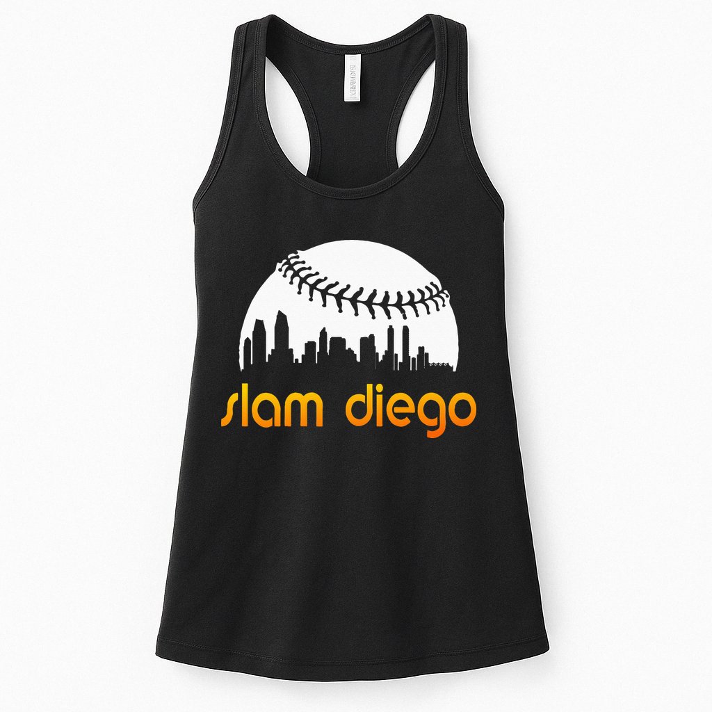 Slam Diego Baseball Fan Womens Tank Top