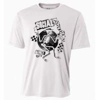 Social Distortion Black Spray Skelly Cooling Performance Crew T-Shirt