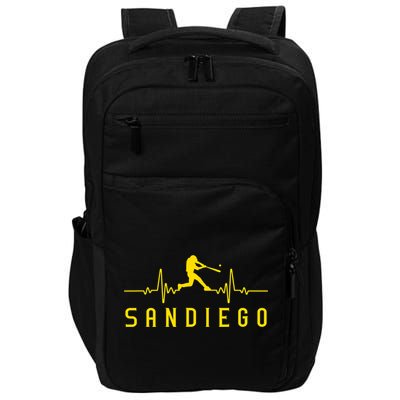 San Diego Baseball Heartbeat SD Impact Tech Backpack