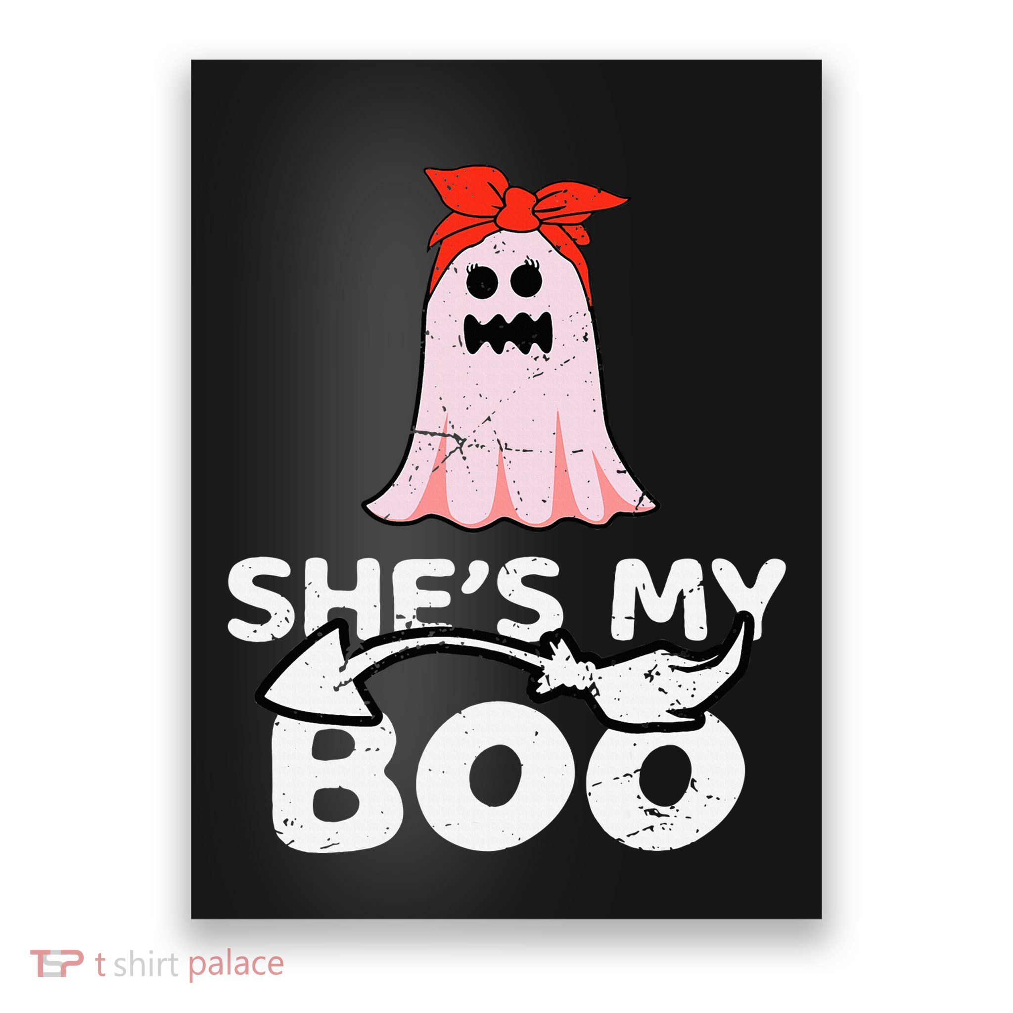 Spooky Duo Bootiful Couples Halloween Costume Poster