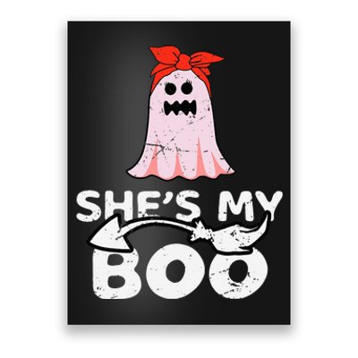 Spooky Duo Bootiful Couples Halloween Costume Poster