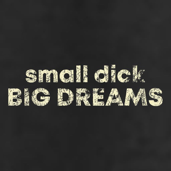 Small Dick Big Dreams Adult Drive Performance Visor