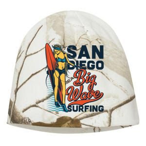 San Diego Big Wave Surfing Kati - Camo Knit Beanie