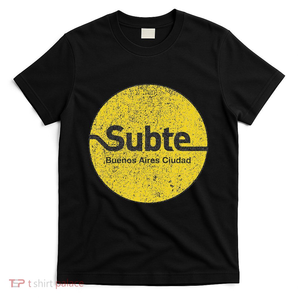 Subte De Buenos Aires Underground Metro Train T-Shirt