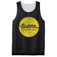 Subte De Buenos Aires Underground Metro Train Mesh Reversible Basketball Jersey Tank