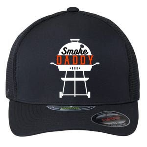 Smoky Daddy Bbq Grill Party Present Gift Flexfit Unipanel Trucker Cap