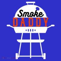 Smoky Daddy Bbq Grill Party Present Gift Baby Bodysuit