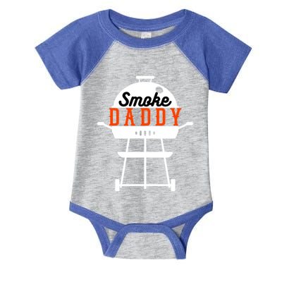 Smoky Daddy Bbq Grill Party Present Gift Infant Baby Jersey Bodysuit