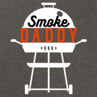 Smoky Daddy Bbq Grill Party Present Gift Cotton Canvas Backpack