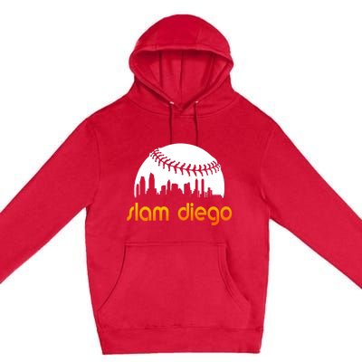 Slam Diego Baseball Fan Premium Pullover Hoodie