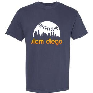 Slam Diego Baseball Fan Garment-Dyed Heavyweight T-Shirt