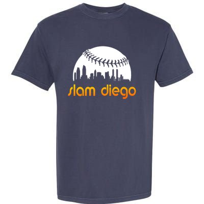 Slam Diego Baseball Fan Garment-Dyed Heavyweight T-Shirt