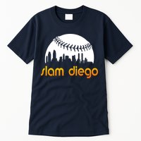Slam Diego Baseball Fan Tall T-Shirt