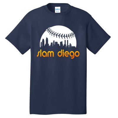 Slam Diego Baseball Fan Tall T-Shirt