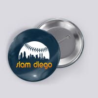Slam Diego Baseball Fan Button