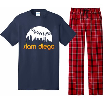 Slam Diego Baseball Fan Pajama Set