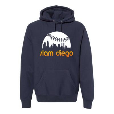 Slam Diego Baseball Fan Premium Hoodie