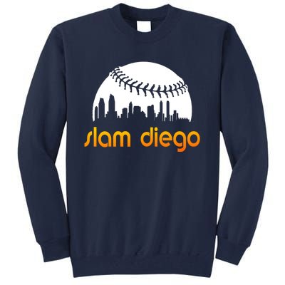 Slam Diego Baseball Fan Tall Sweatshirt