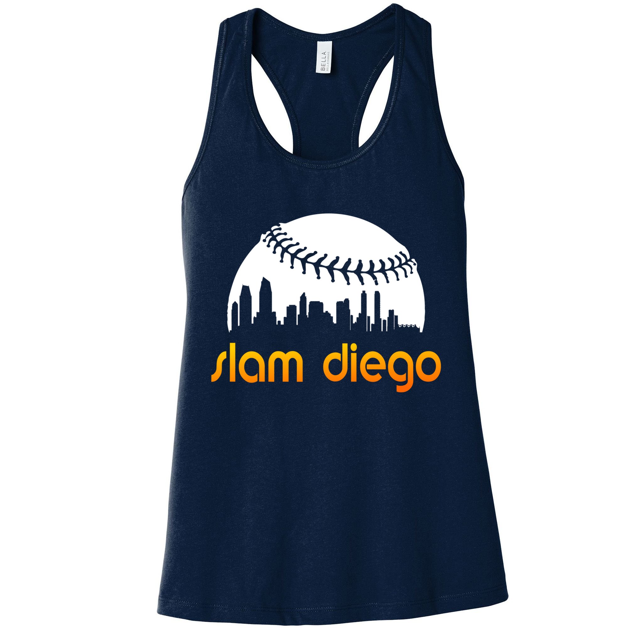 Slam Diego Baseball Fan Womens Tank Top