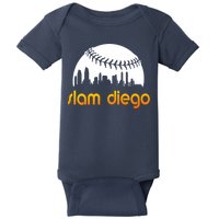 Slam Diego Baseball Fan Baby Bodysuit