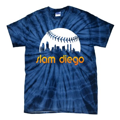 Slam Diego Baseball Fan Tie-Dye T-Shirt