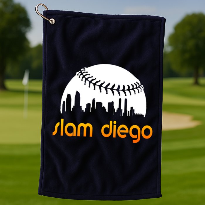 Slam Diego Baseball Fan Golf Towel