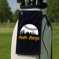 Slam Diego Baseball Fan Golf Towel