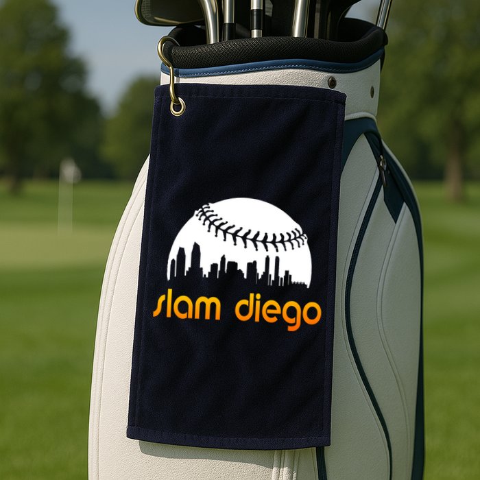 Slam Diego Baseball Fan Golf Towel