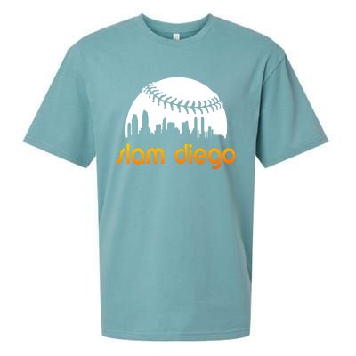 Slam Diego Baseball Fan Sueded Cloud Jersey T-Shirt