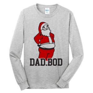 Santa Dad Bod Gift Tall Long Sleeve T-Shirt