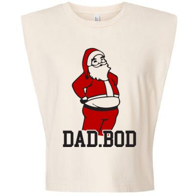 Santa Dad Bod Gift Garment-Dyed Women's Muscle Tee