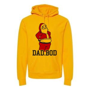 Santa Dad Bod Gift Premium Hoodie