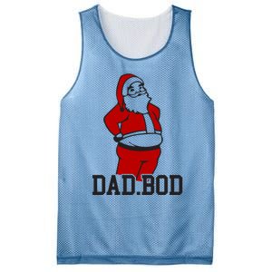 Santa Dad Bod Gift Mesh Reversible Basketball Jersey Tank