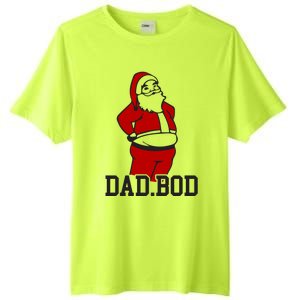 Santa Dad Bod Gift Tall Fusion ChromaSoft Performance T-Shirt