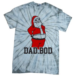 Santa Dad Bod Gift Tie-Dye T-Shirt