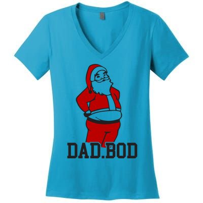 Santa Dad Bod Gift Women's V-Neck T-Shirt