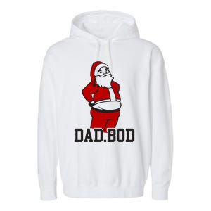 Santa Dad Bod Gift Garment-Dyed Fleece Hoodie