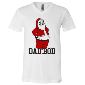 Santa Dad Bod Gift V-Neck T-Shirt