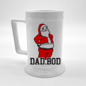 Santa Dad Bod Gift Beer Stein