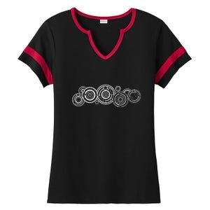 Symbol Doctor Belongs Ladies Halftime Notch Neck Tee