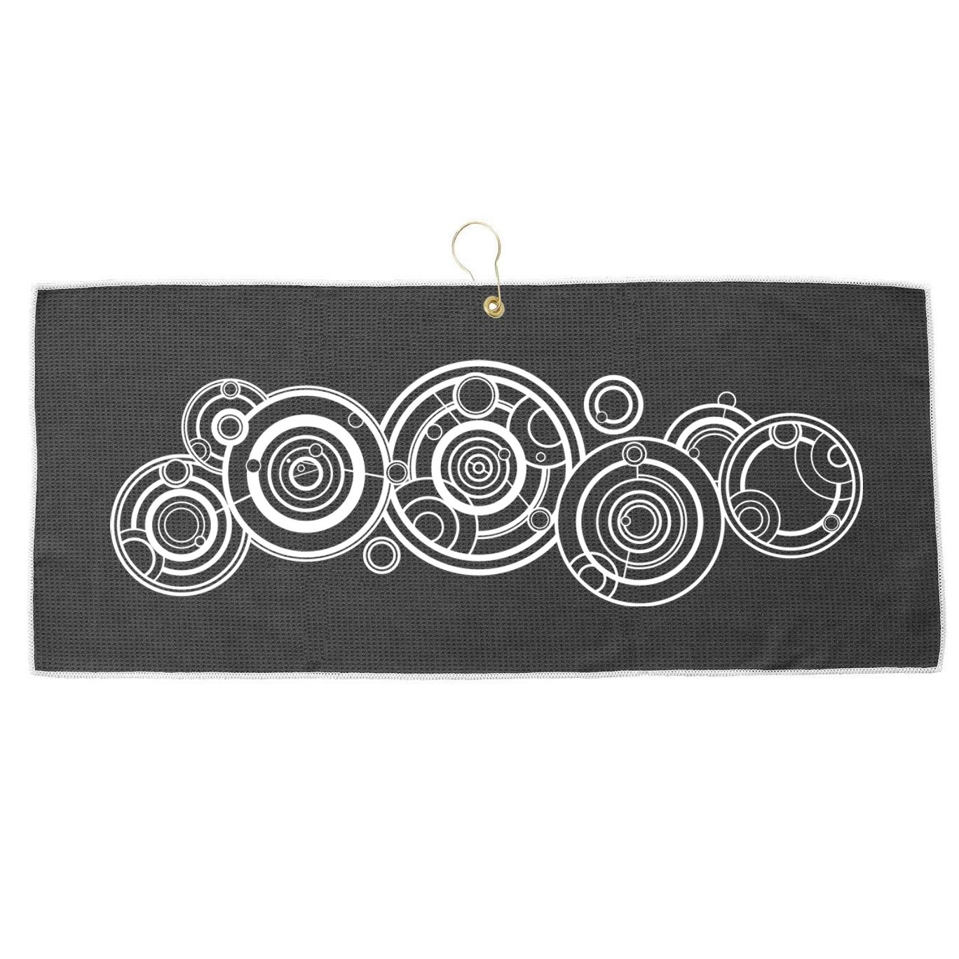Symbol Doctor Belongs Large Microfiber Waffle Golf Towel