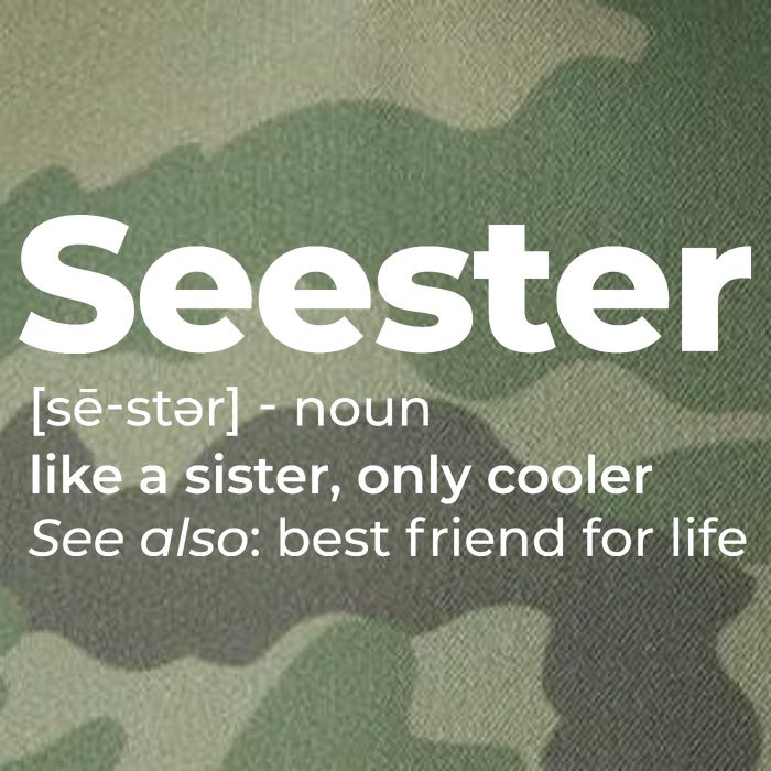 Seester Definition Best Friend For Life Legacy Tie Dye Trucker Hat